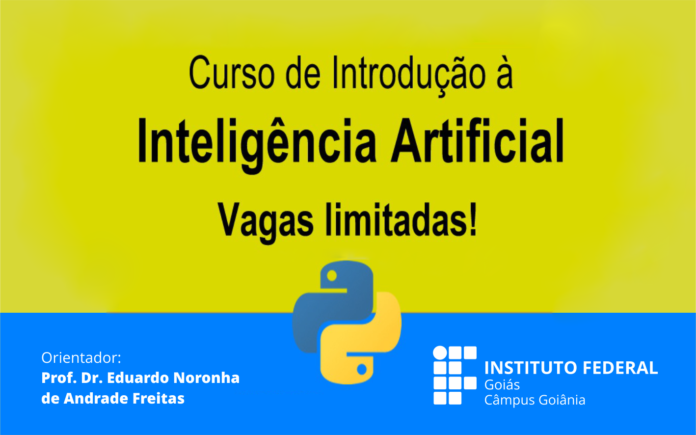 As inscrições no curso vão até o dia 23 de outubro pelo link As inscrições no curso vão até o dia 23 de outubro pelo link